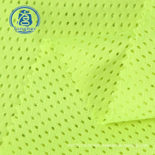 Wholesale 100% polyester warp knitted bird eye mesh fabric for ball uniform